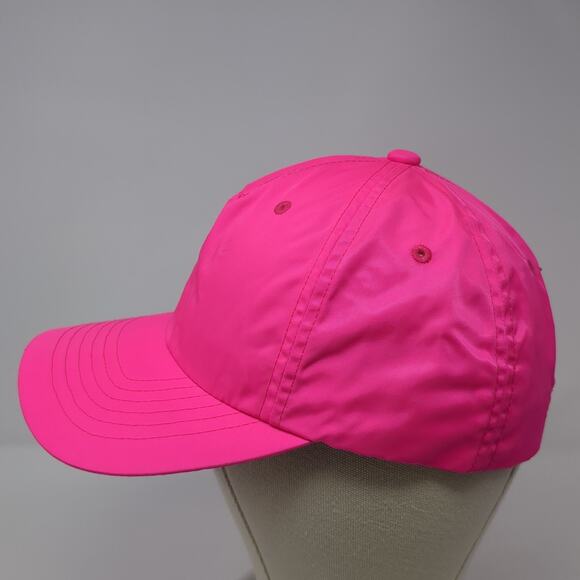 Puma Logo Fitted Hat Pink One Size Solid Stretch Outdoor Vent Holes - Picture 3 of 10